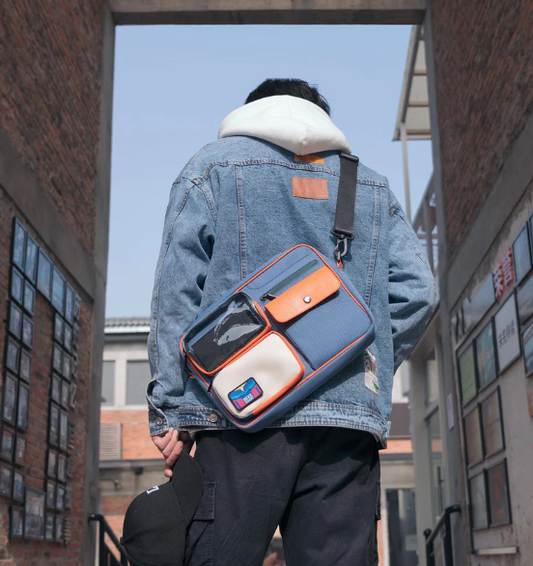 GeekShare Color Contrast Crossbody Bag