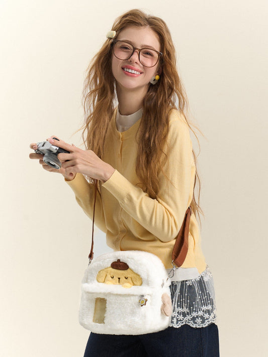 Pompompurin Plush Camera Carrying Bag Pompompurin Plush Camera Carrying Bag