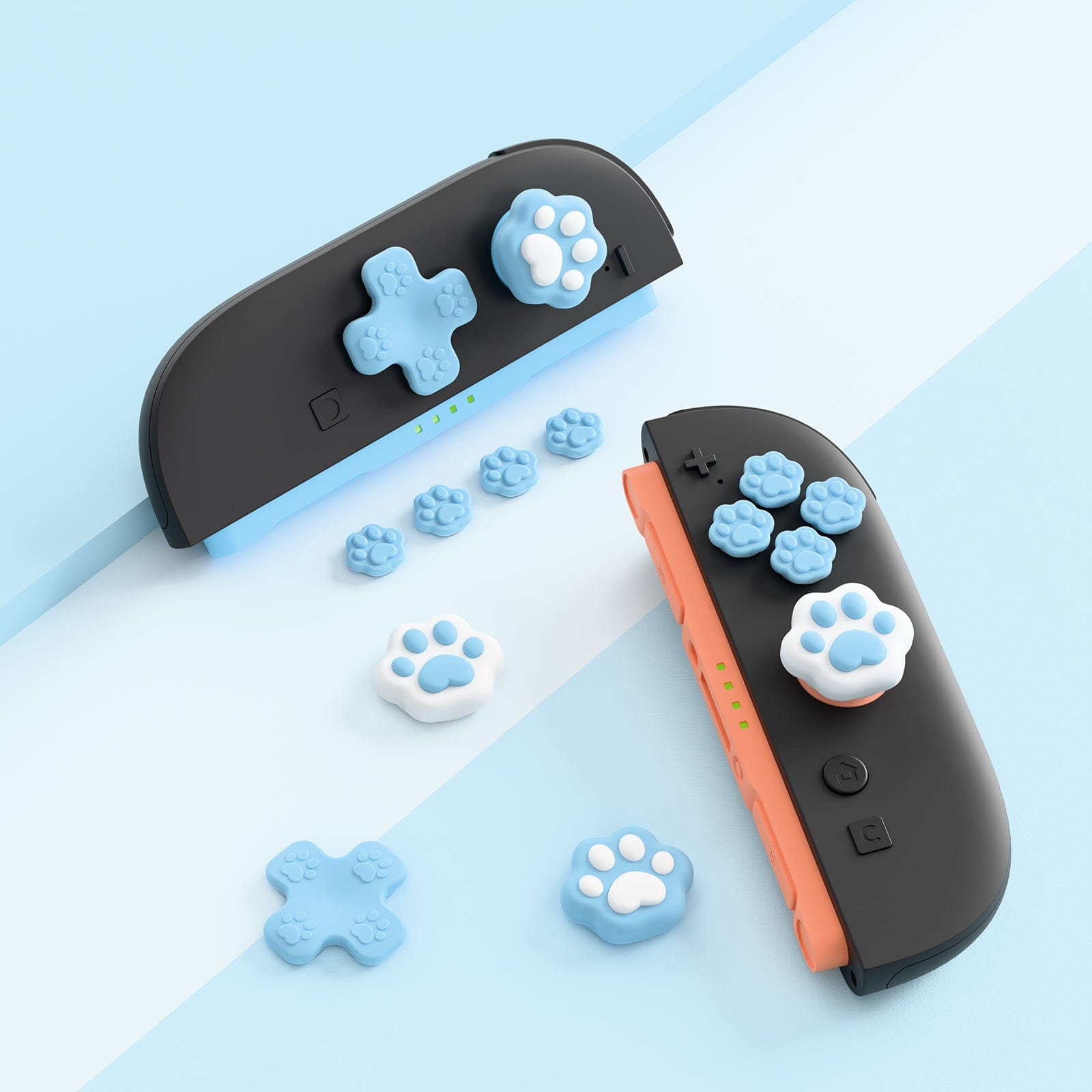 GeekShare Cat Paw Button Caps for Switch 2 GeekShare Cat Paw Button Caps for Switch 2