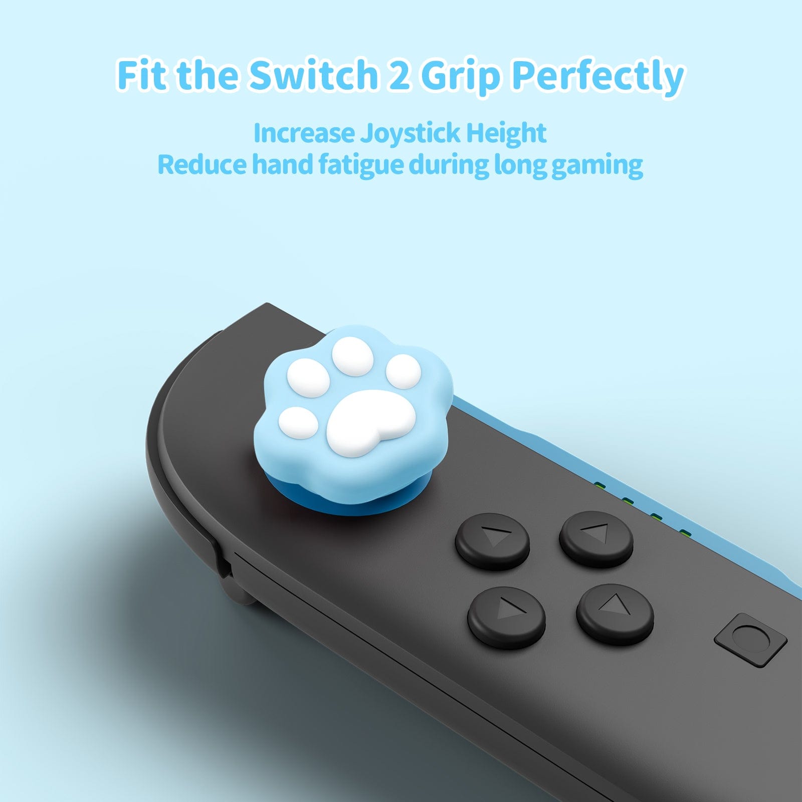 GeekShare Cat Paw Button Caps for Switch 2 GeekShare Cat Paw Button Caps for Switch 2