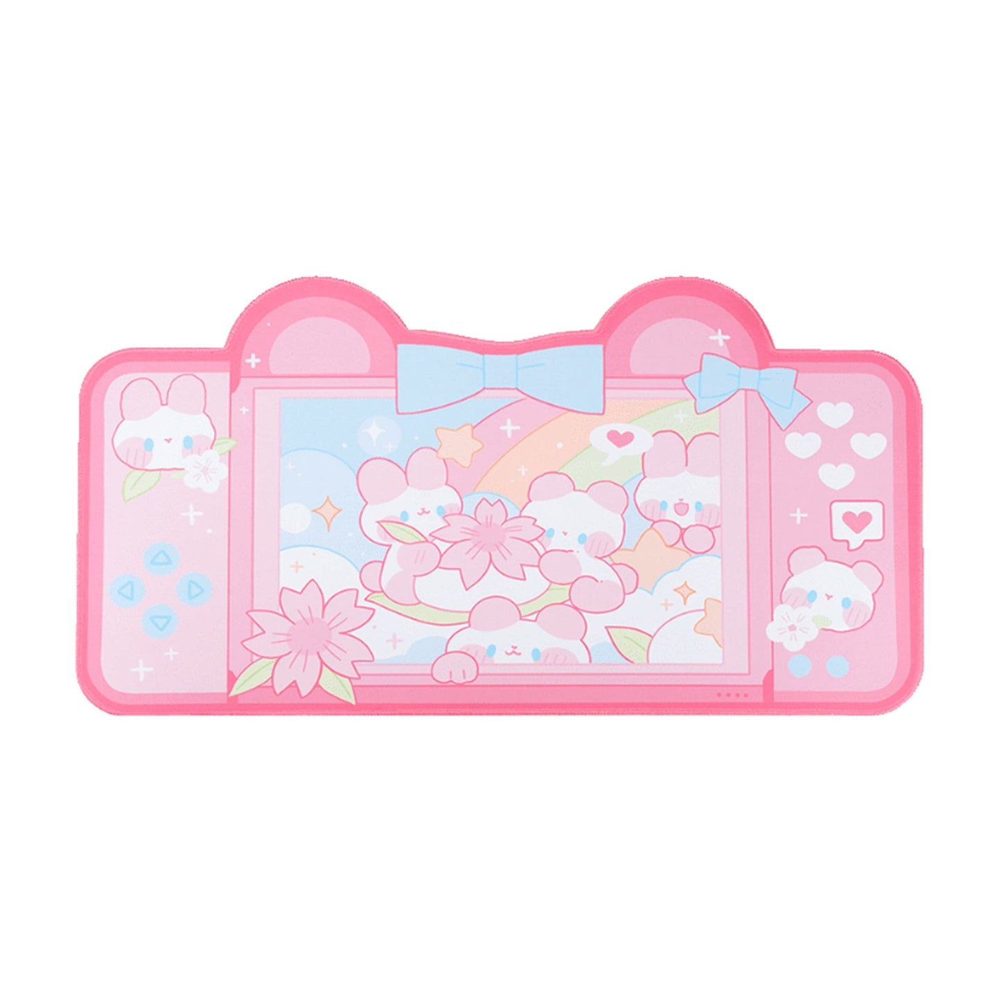 GeekShare Frog & Sakura Bunny Mouse Pad