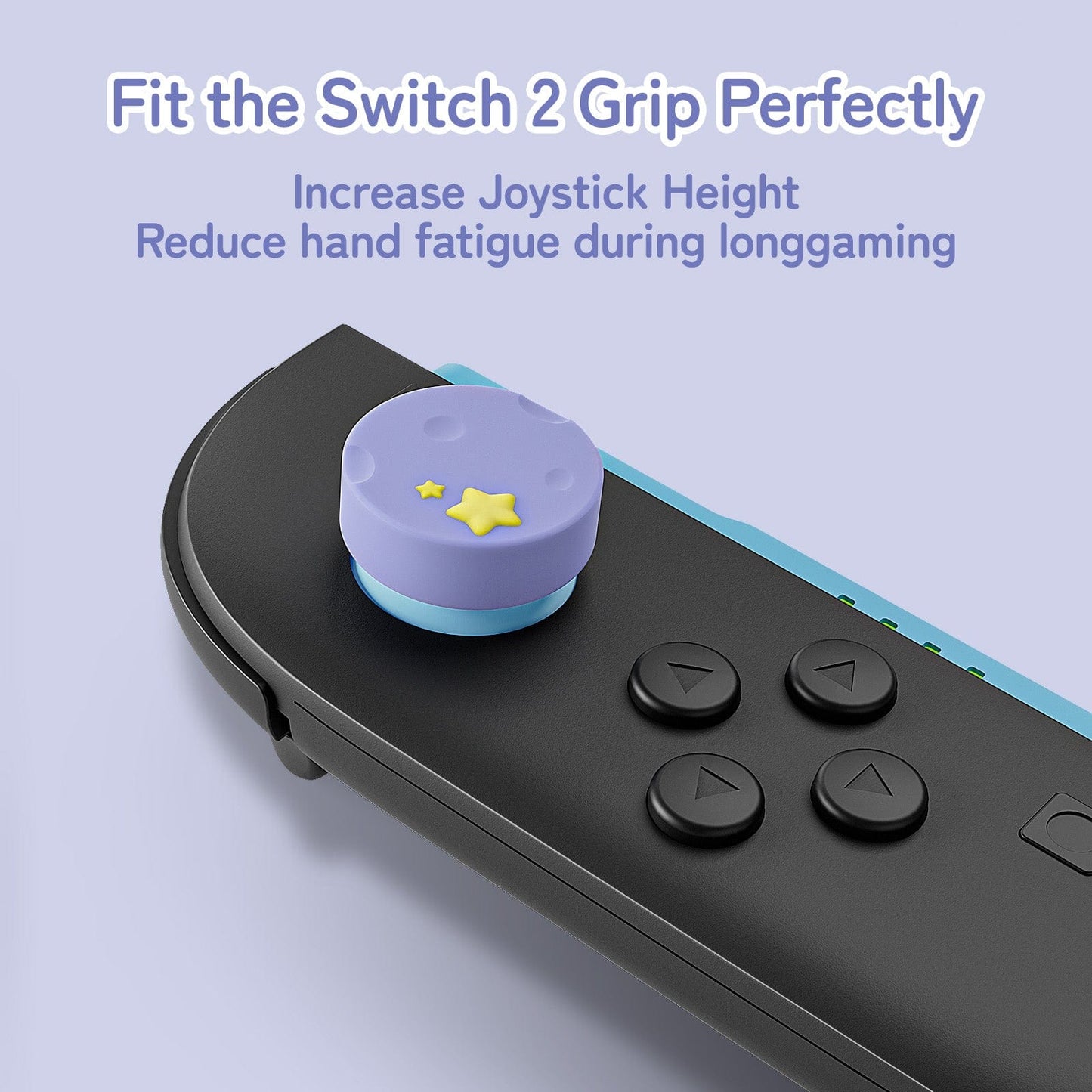 GeekShare Joy Planet Button Caps for Switch 2 GeekShare Joy Planet Button Caps for Switch 2