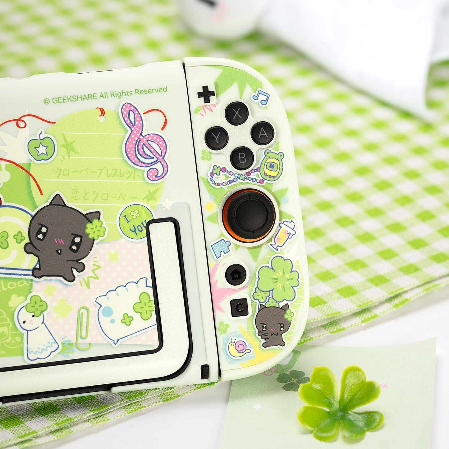 GeekShare “Lucky Memo” Split Hollow Protective Case for Switch 2 GeekShare “Lucky Memo” Split Hollow Protective Case for Switch 2