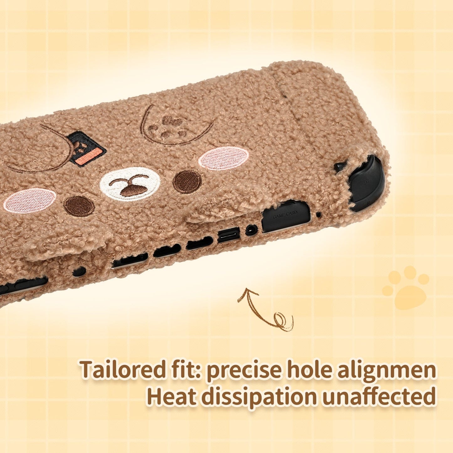 Geekshare NS2 Bear Split Plush Protective Case Geekshare NS2 Bear Split Plush Protective Case