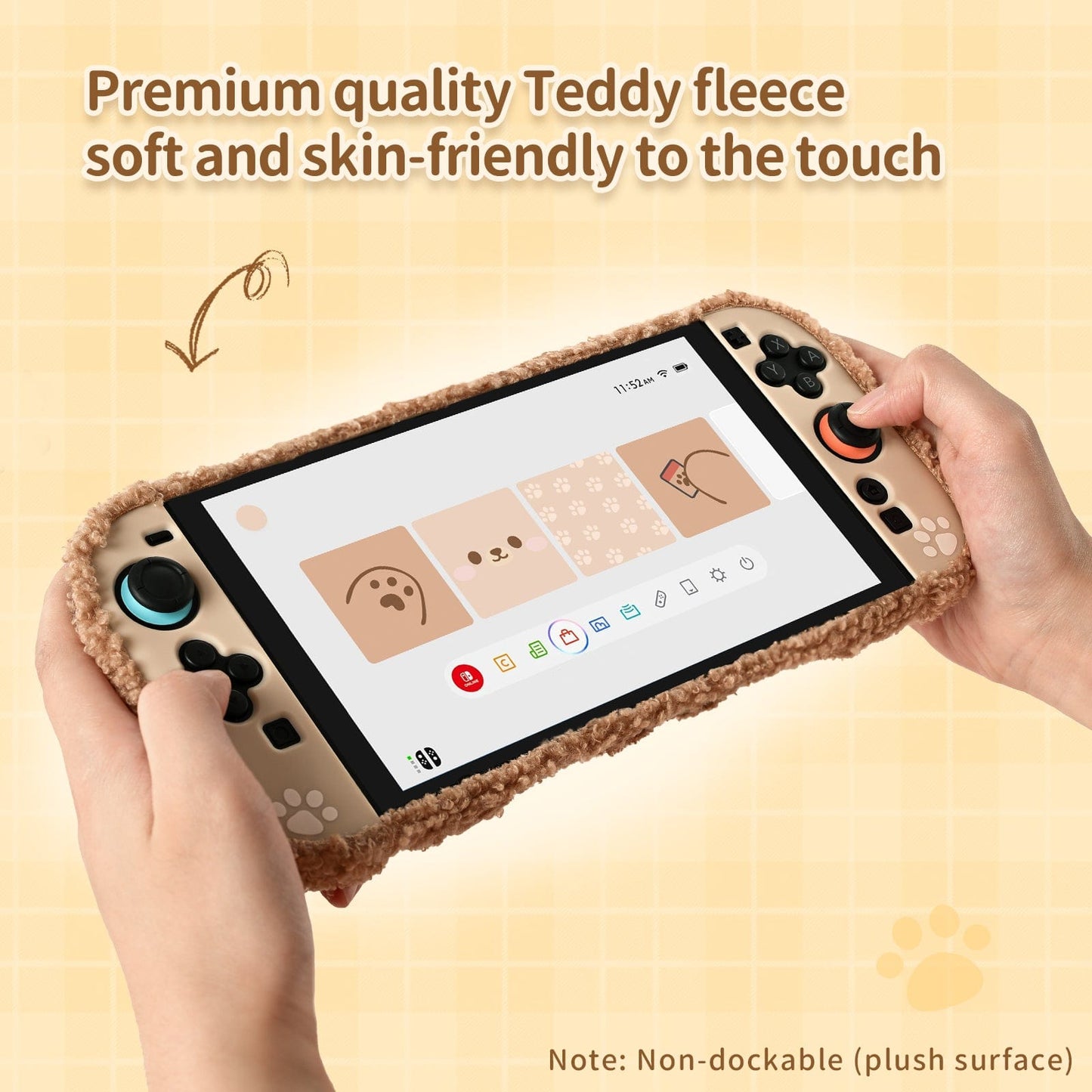 Geekshare NS2 Bear Split Plush Protective Case Geekshare NS2 Bear Split Plush Protective Case