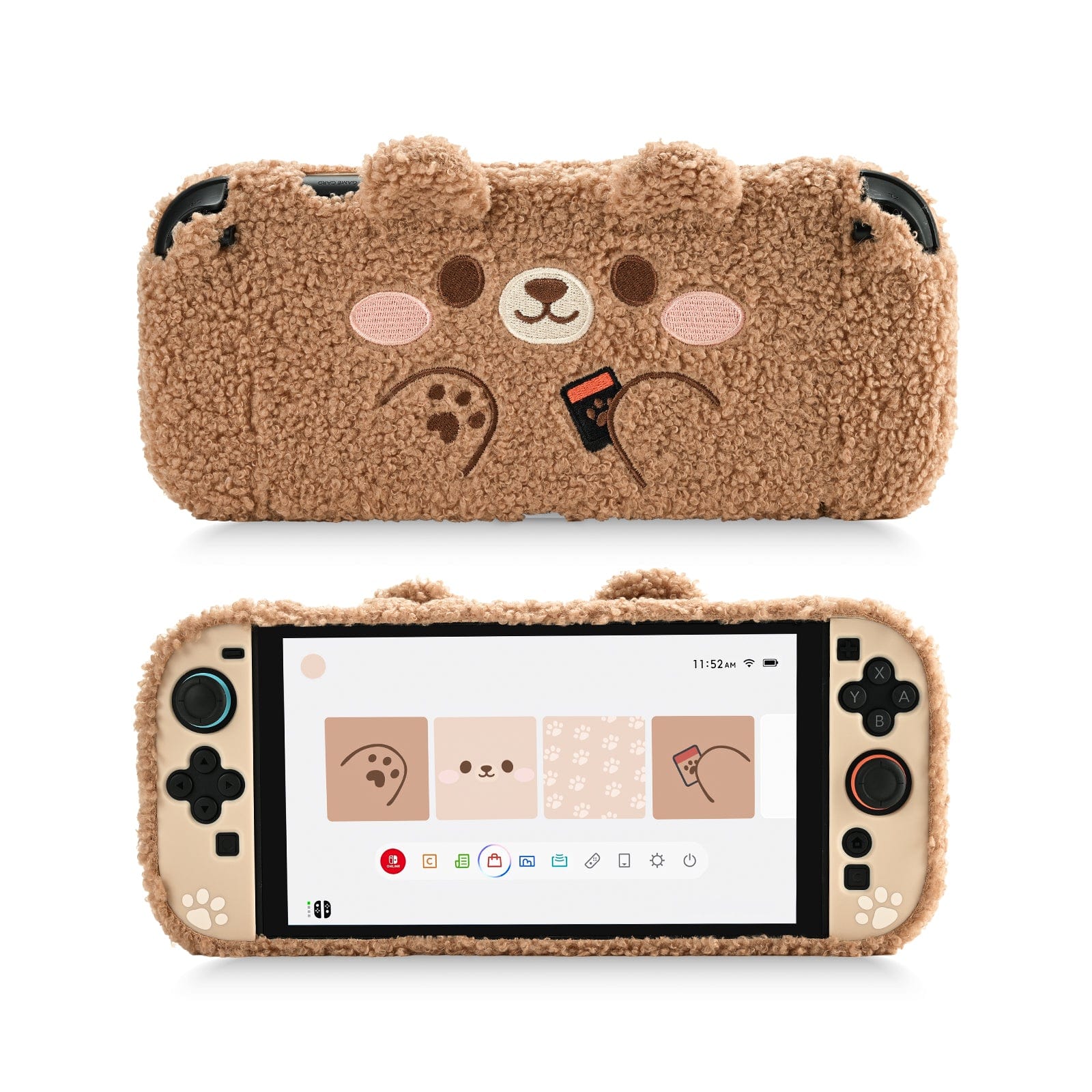 Geekshare NS2 Bear Split Plush Protective Case Geekshare NS2 Bear Split Plush Protective Case