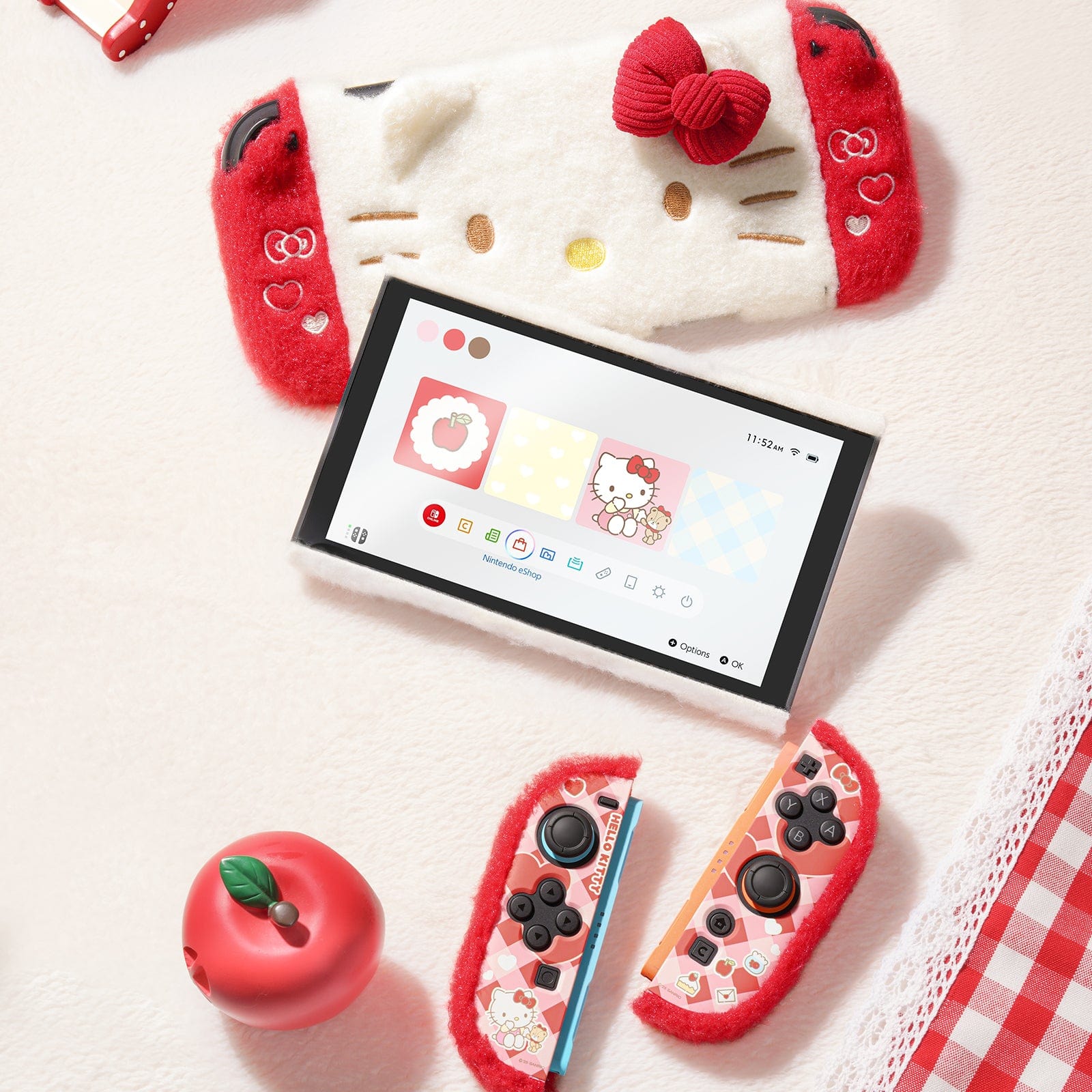 Geekshare NS2 Hello Kitty Split Plush Protective Case Geekshare NS2 Hello Kitty Split Plush Protective Case