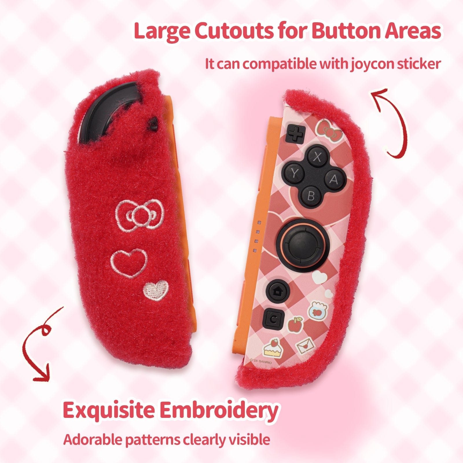 Geekshare NS2 Hello Kitty Split Plush Protective Case Geekshare NS2 Hello Kitty Split Plush Protective Case