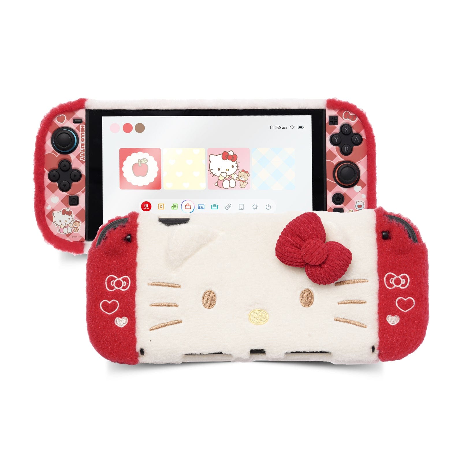 Geekshare NS2 Hello Kitty Split Plush Protective Case Geekshare NS2 Hello Kitty Split Plush Protective Case
