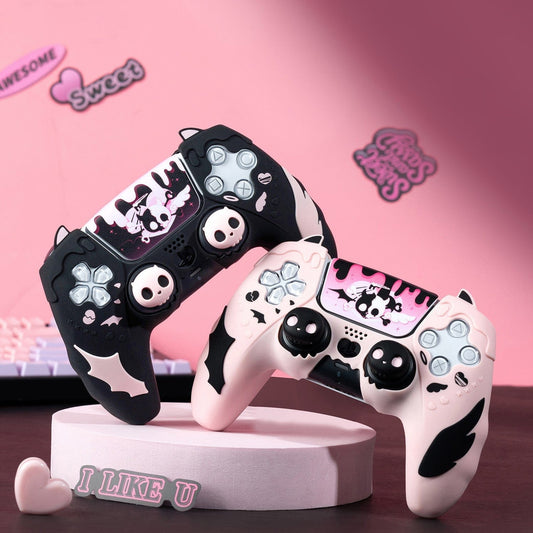 GeekShare Pink Skull PS5 Skin