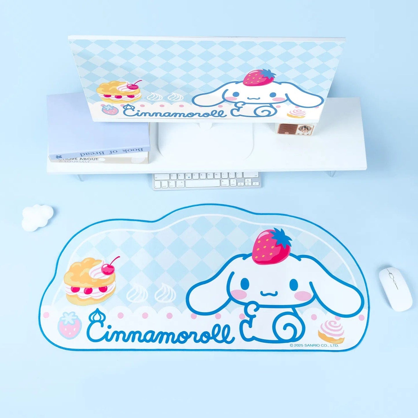 GeekShare x Sanrio Cinnamoroll Mousepads & Wrist Rest GeekShare x Sanrio Cinnamoroll Mousepads & Wrist Rest