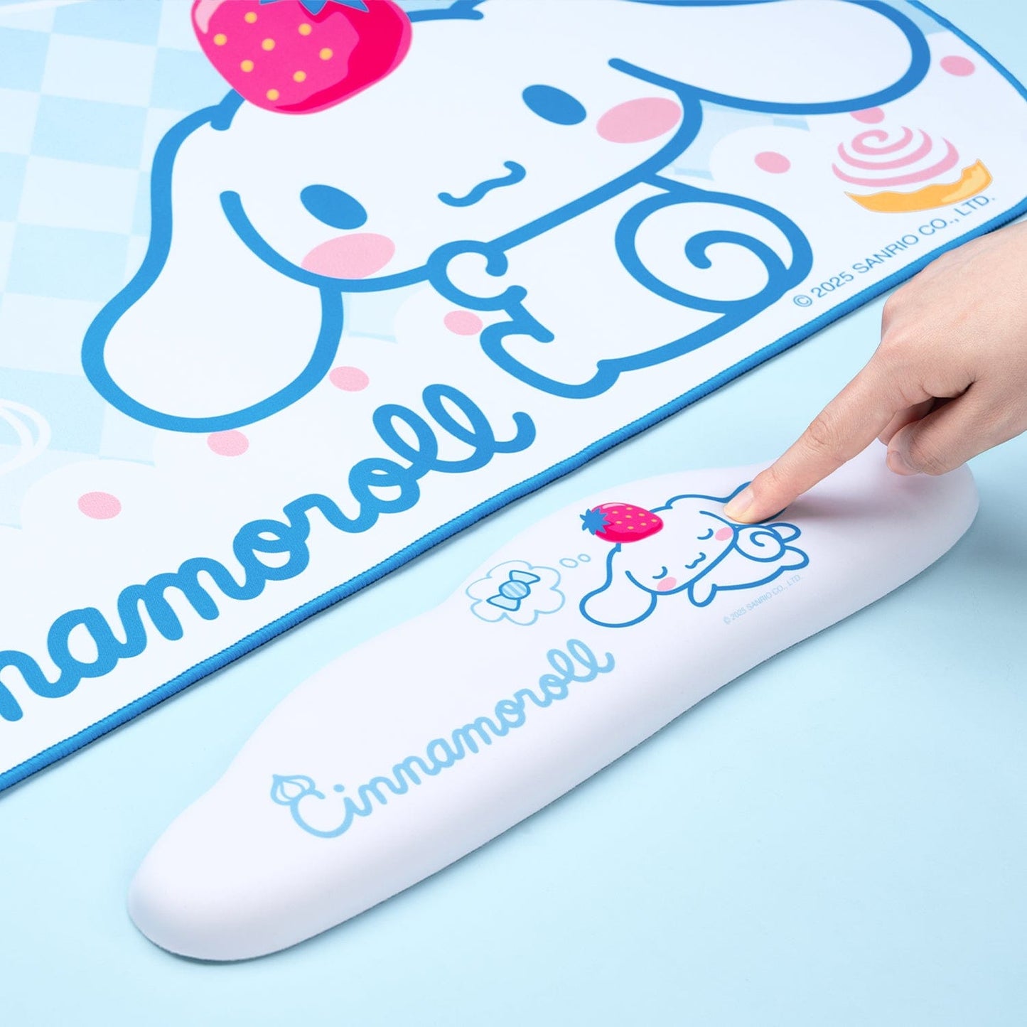 GeekShare x Sanrio Cinnamoroll Mousepads & Wrist Rest GeekShare x Sanrio Cinnamoroll Mousepads & Wrist Rest