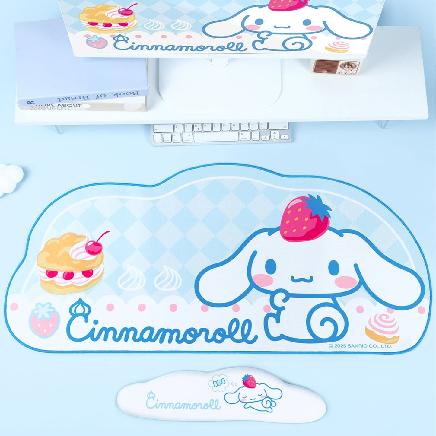GeekShare x Sanrio Cinnamoroll Mousepads & Wrist Rest GeekShare x Sanrio Cinnamoroll Mousepads & Wrist Rest