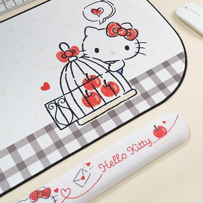 GeekShare x Sanrio HelloKitty Mousepads & Wrist Rest GeekShare x Sanrio HelloKitty Mousepads & Wrist Rest