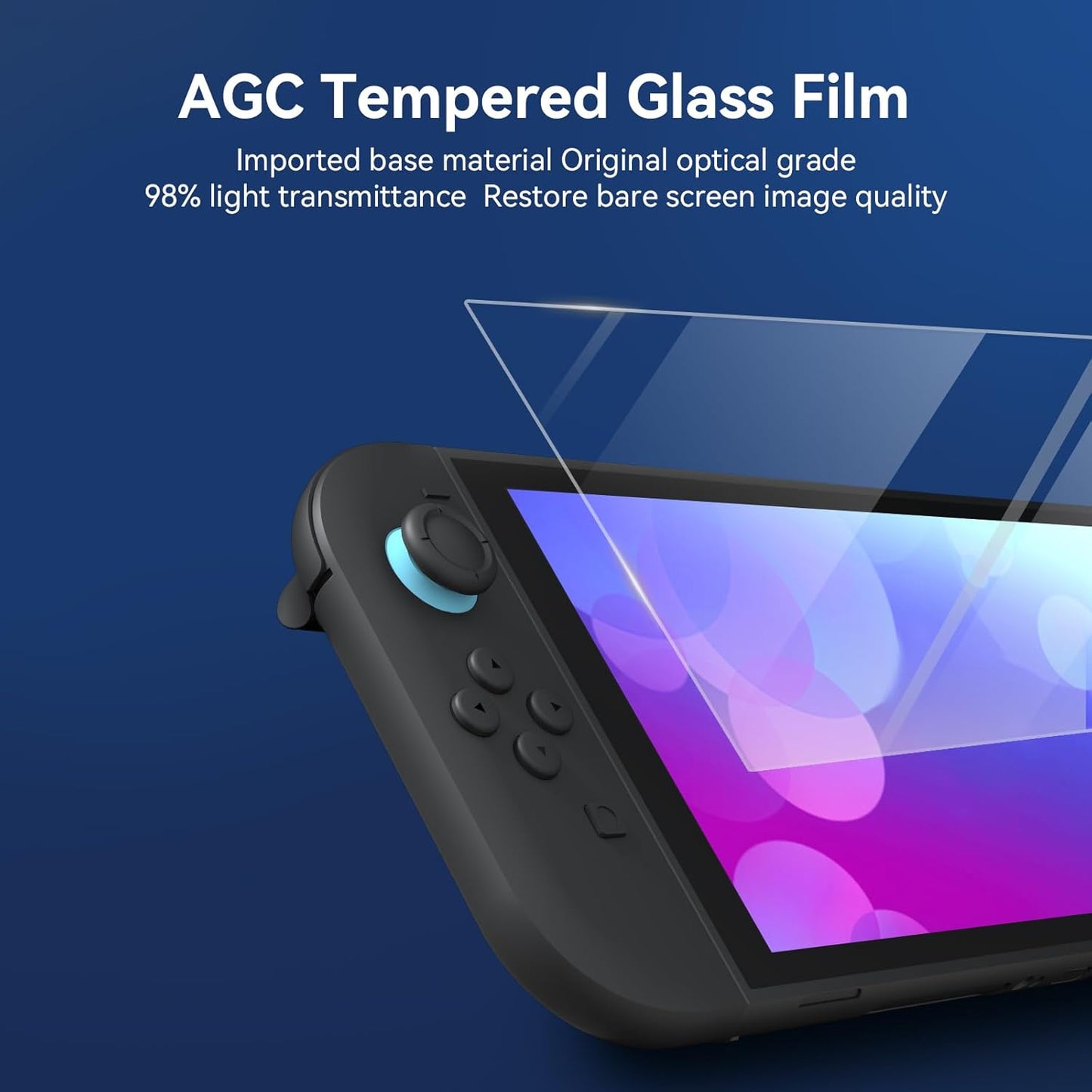 Nintendo Tempered Glass Screen Protector for Switch 2 Nintendo Tempered Glass Screen Protector for Switch 2