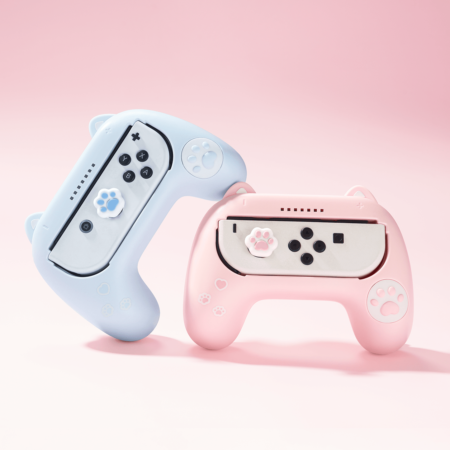 Cat Ear Grips For Nintendo Switch Joy-Con Cat Ear Grips For Nintendo Switch Joy-Con
