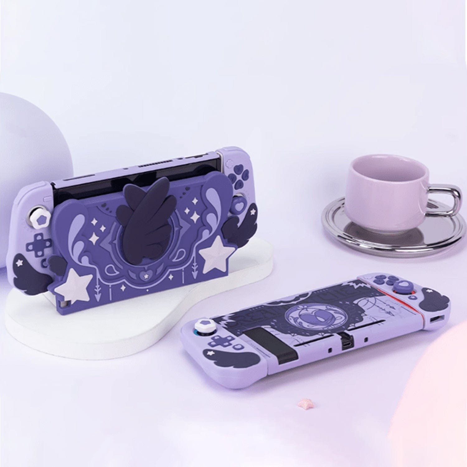 GeekShare Dark Stars Wings Silicone Protective Case