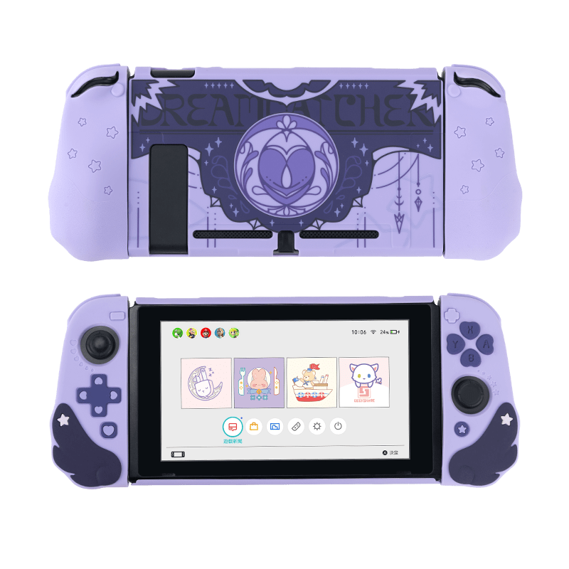 GeekShare Dark Stars Wings Silicone Protective Case