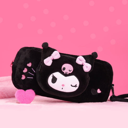 GeekShare  Kuromi Plush Carrying Bag