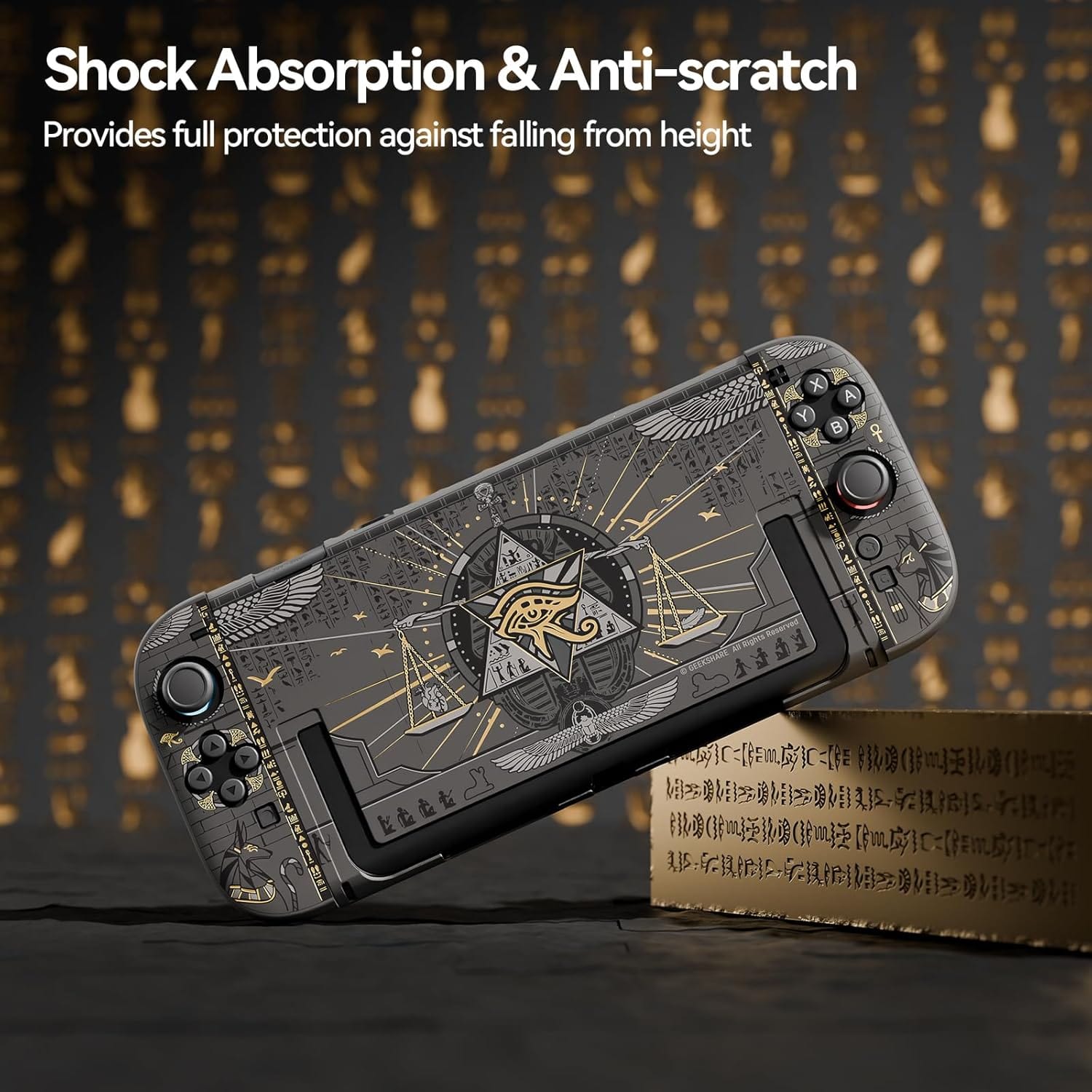 GeekShare Protective Case for switch 2 -Mystic Kingdom GeekShare Protective Case for switch 2 -Mystic Kingdom