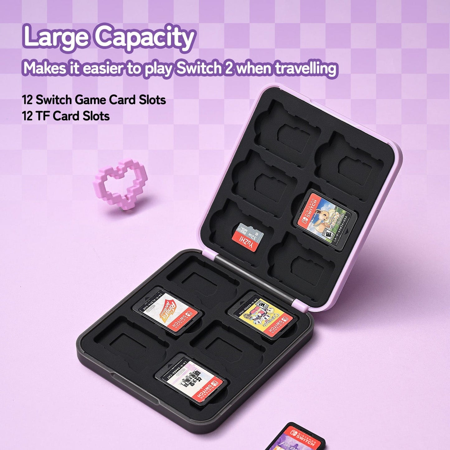 GeekShare x Sanrio Game Card Case-Gaming Time for Switch 2 GeekShare x Sanrio Game Card Case-Gaming Time for Switch 2