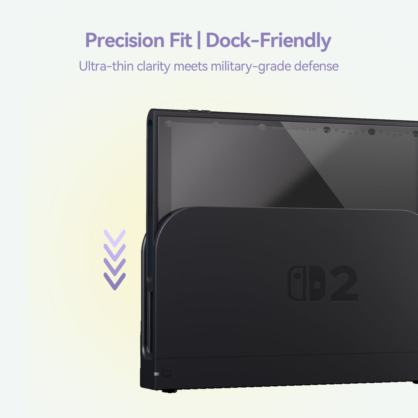 GeekShare x Sanrio Tempered Glass Screen Protector for Switch 2 GeekShare x Sanrio Tempered Glass Screen Protector for Switch 2