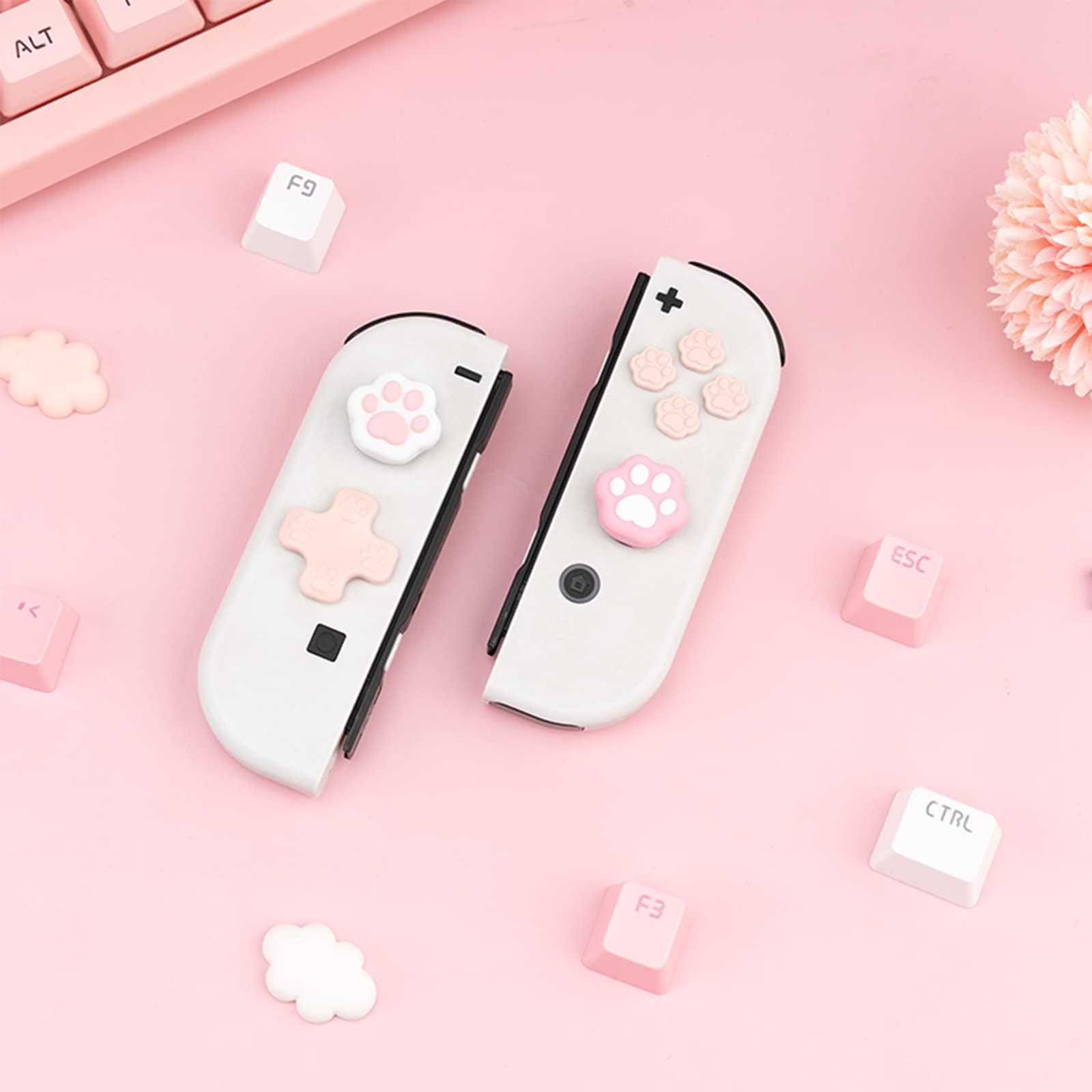 GeekShare Cat Paw Button Caps