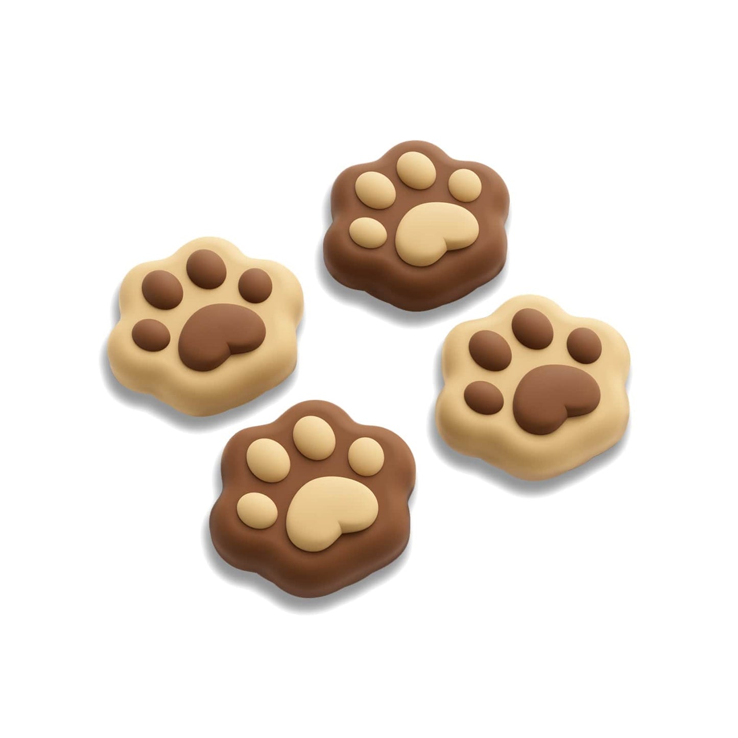 GeekShare Cat Paw Shape Thumb Grips GeekShare Cat Paw Thumb Grips Joycon Caps for Nintendo Switch/Lite - 4PCS