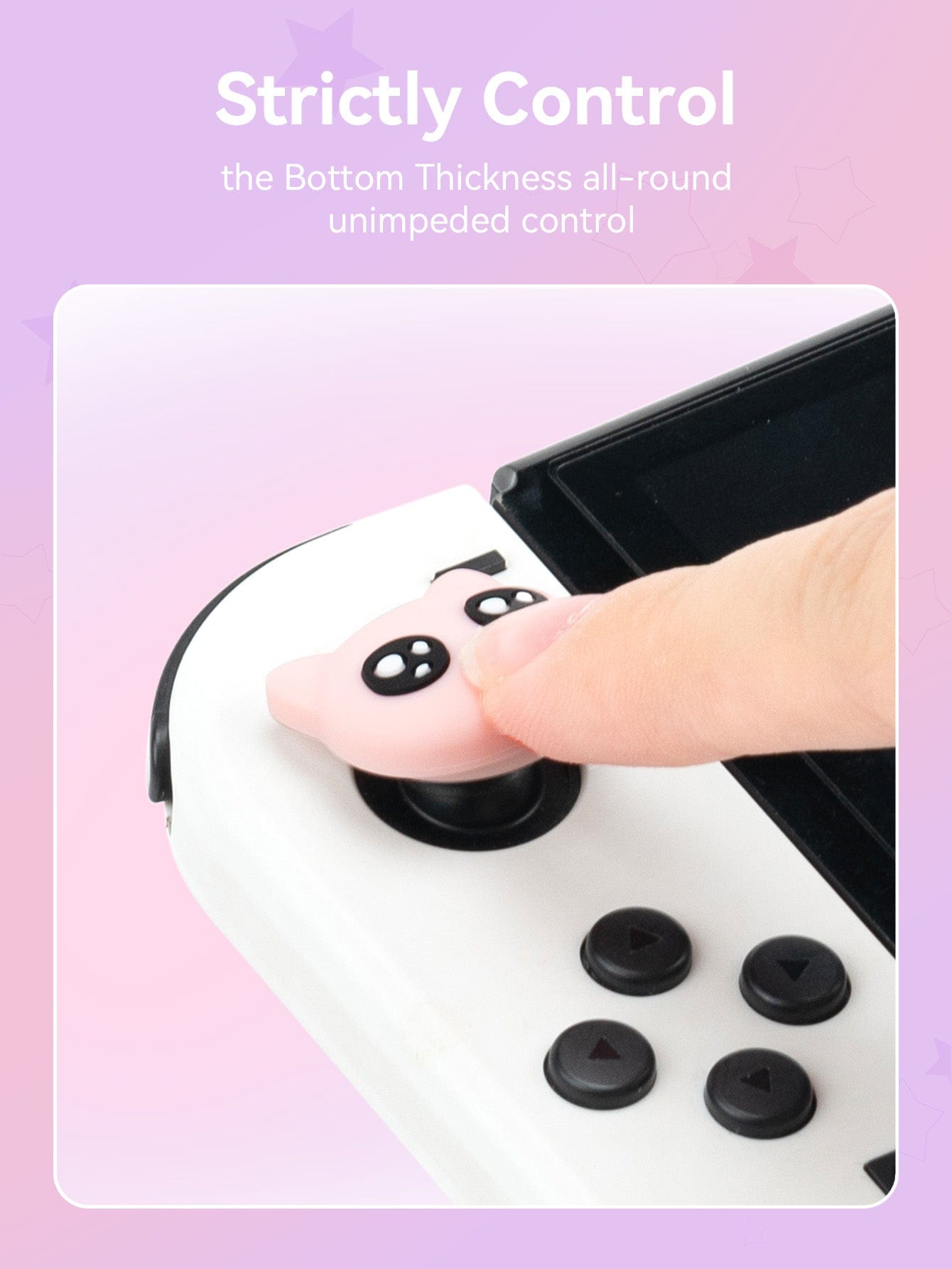 GeekShare Meme Cat Thumb Grip Caps