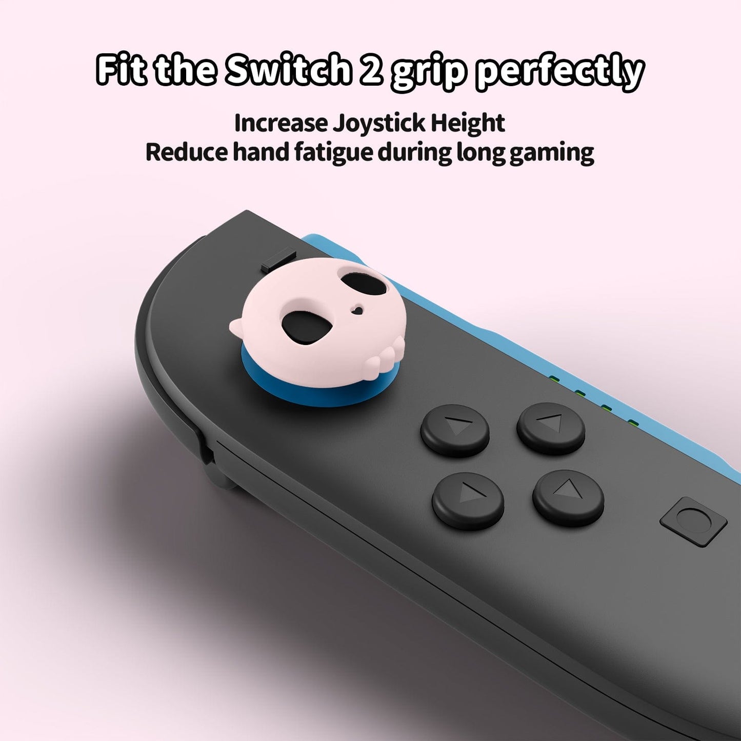 GeekShare Pink Skull Thumb Grips GeekShare Pink Skull Thumb Grips