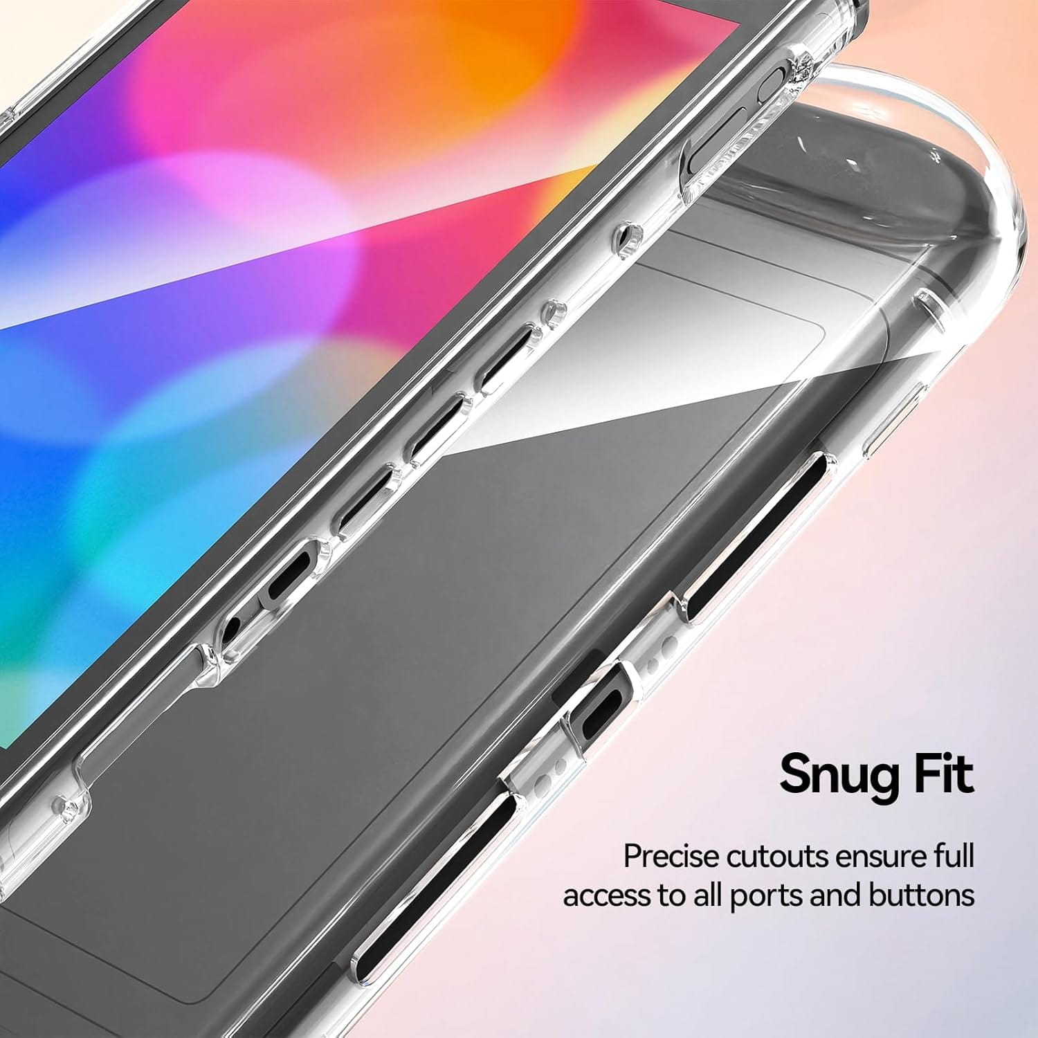 Transparent Protective Case for Nintendo Switch 2 Transparent Protective Case for Nintendo Switch 2