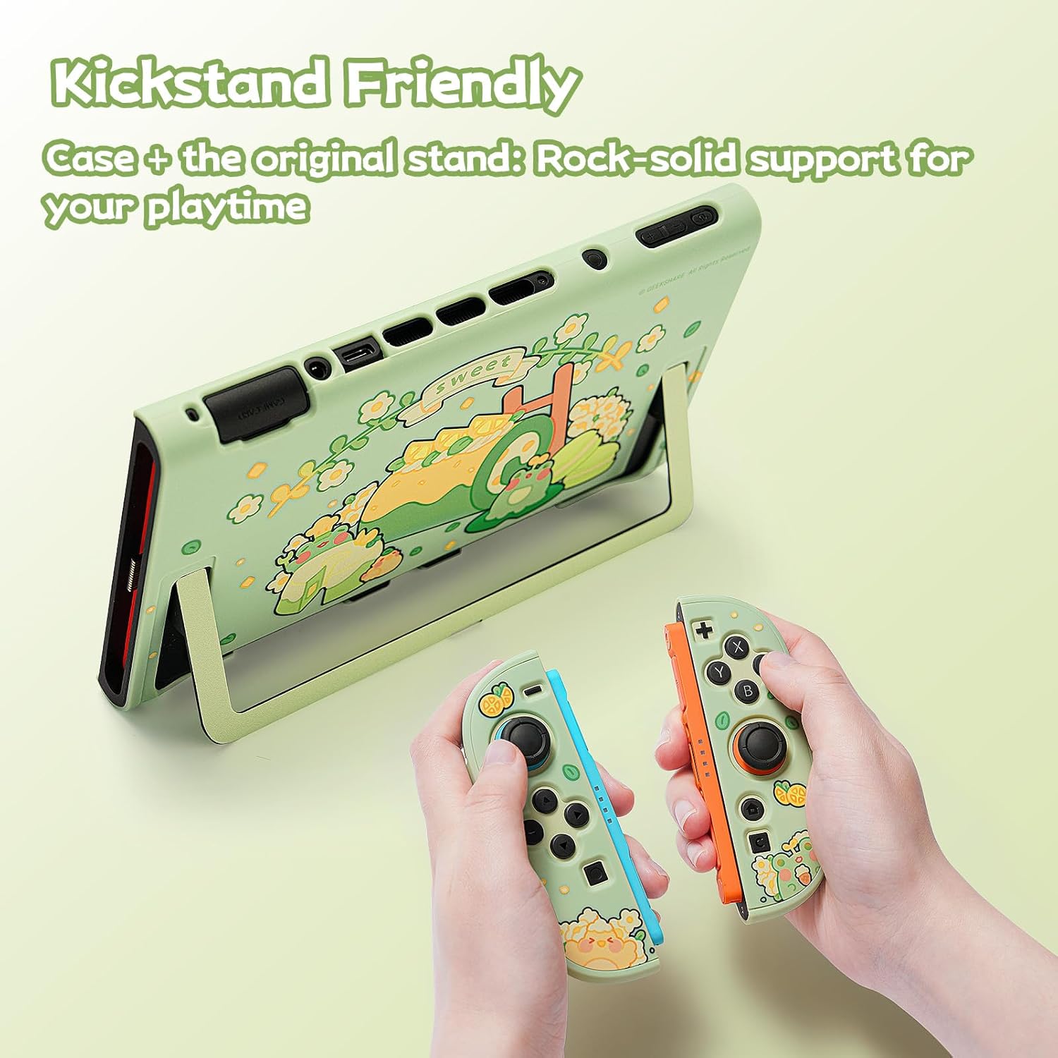 NS2 Matcha Froggy-Out Protective Case NS2 Matcha Froggy-Out Protective Case