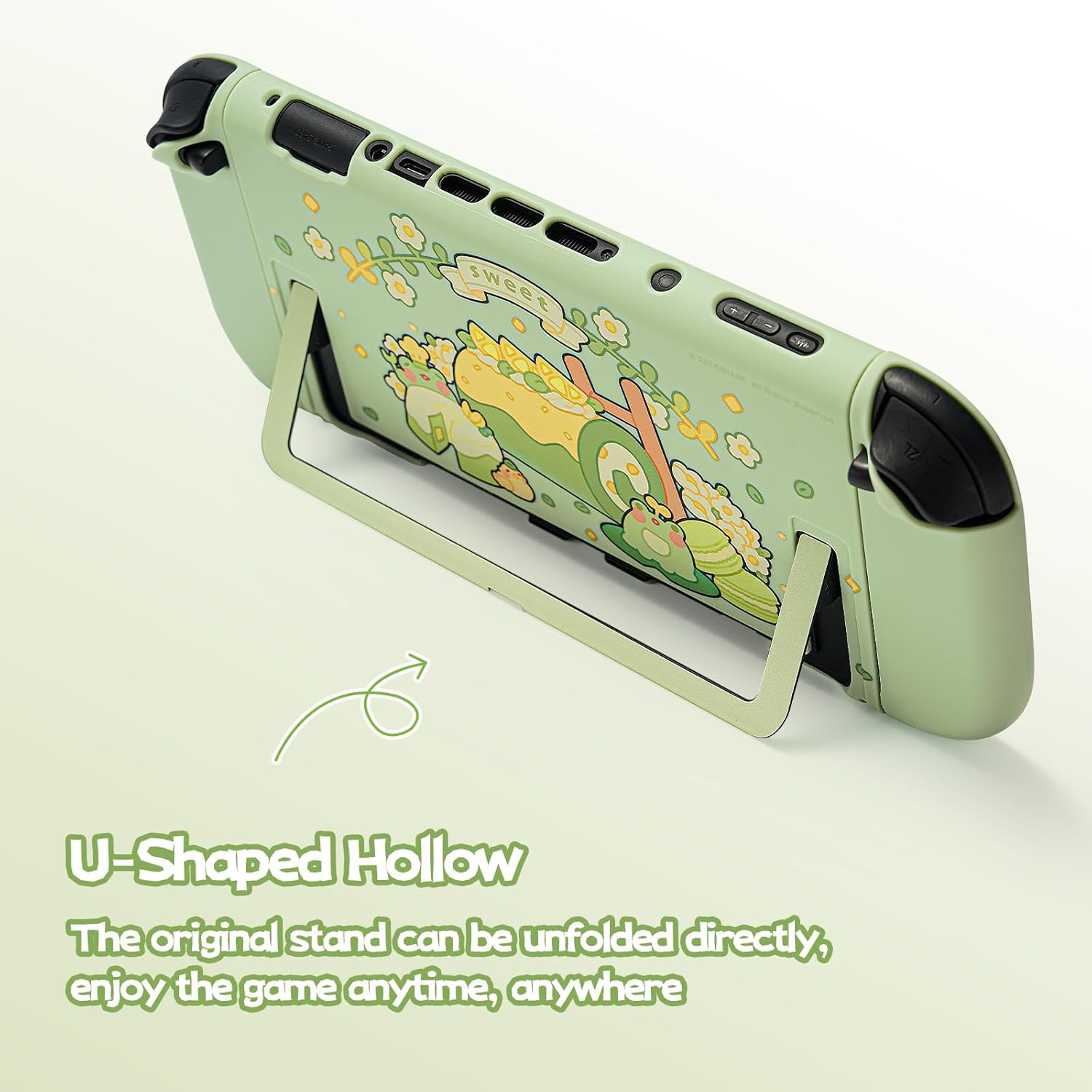 NS2 Matcha Froggy-Out Protective Case NS2 Matcha Froggy-Out Protective Case