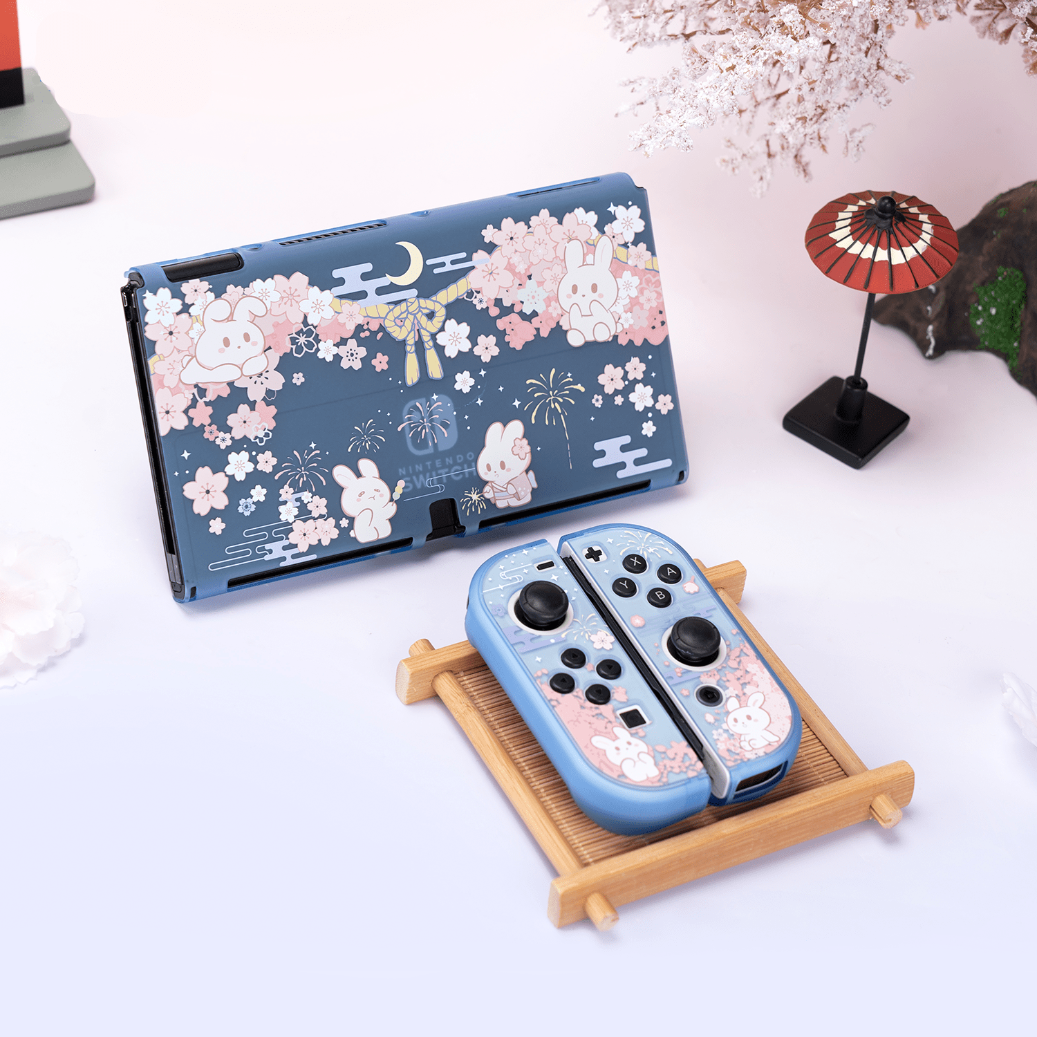 GeekShare Firework Bunny Protective Case for Switch OLED (Available for Aus)