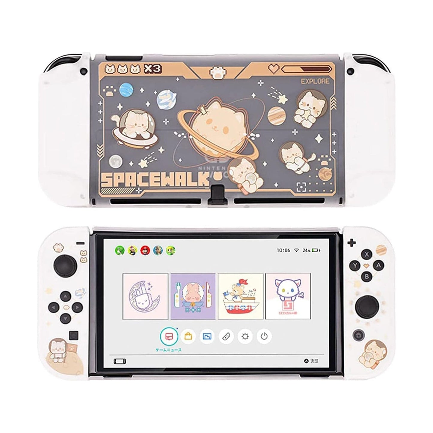 GeekShare Space Cat Protective Case