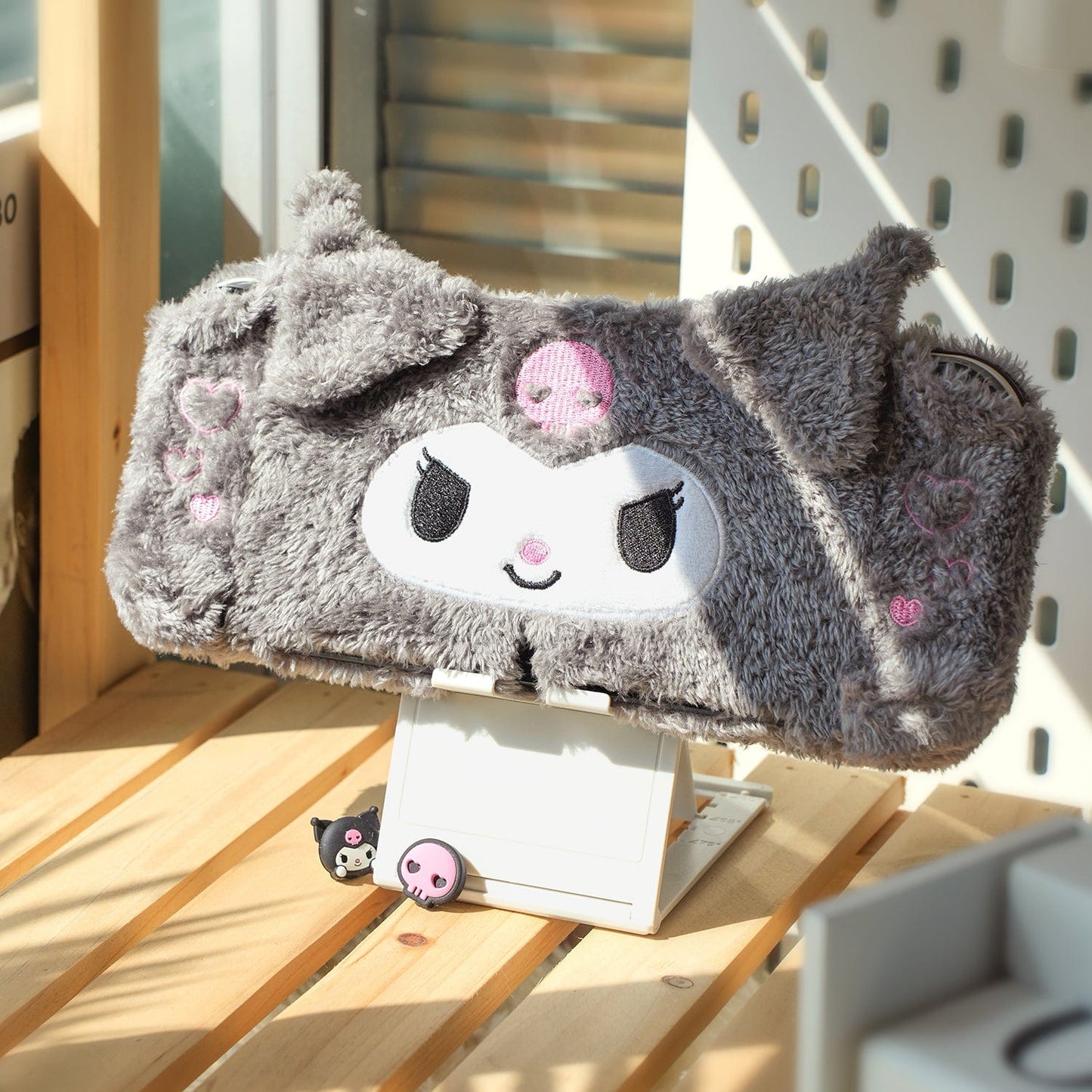 GeekShare x Sanrio Plush Kuromi Protective Case for Switch OLED