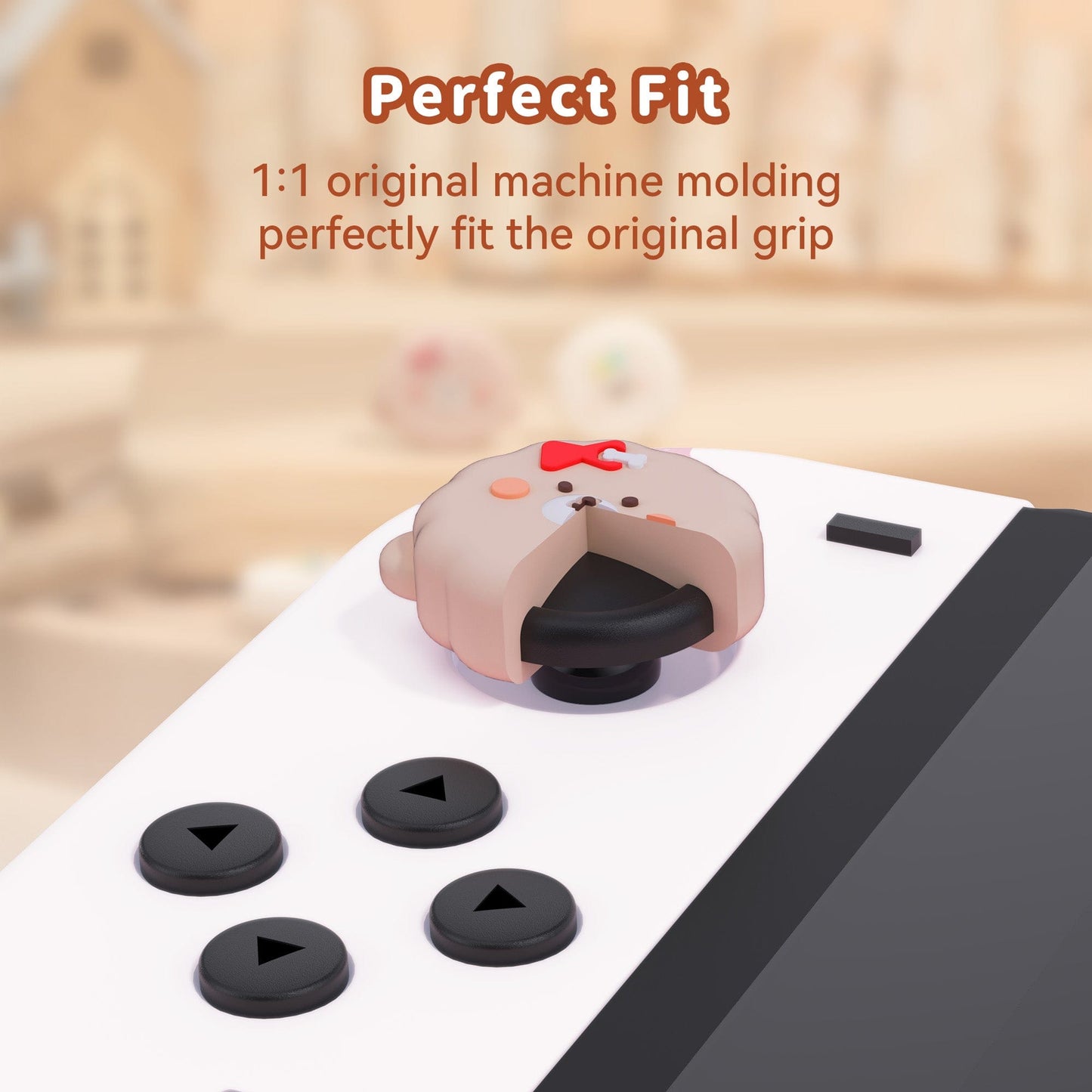 GeekShare Bichon Frise Thumb Grip Caps