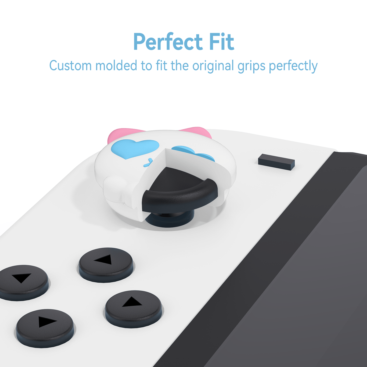 GeekShare Bowknot Skull Thumb Grip Caps