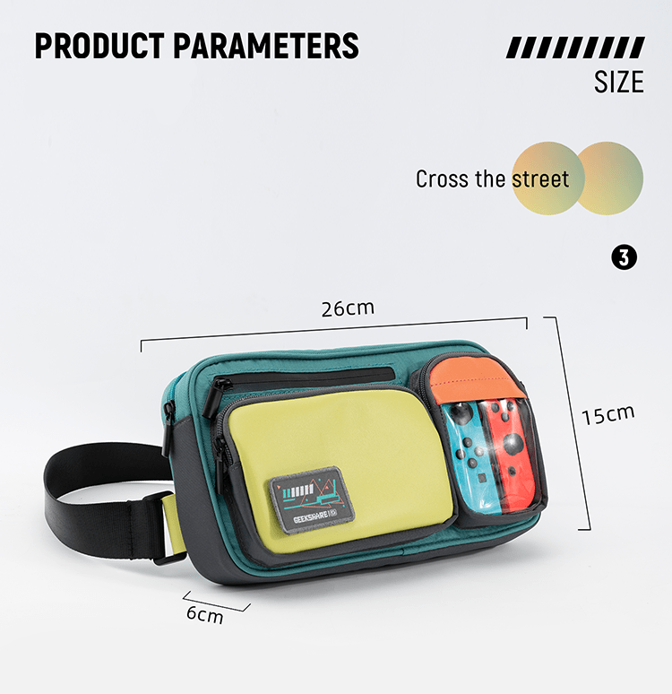 GeekShare Retro Crossbody Bag GeekShare Retro Crossbody Bag Backpack Travel Shoulder Bag