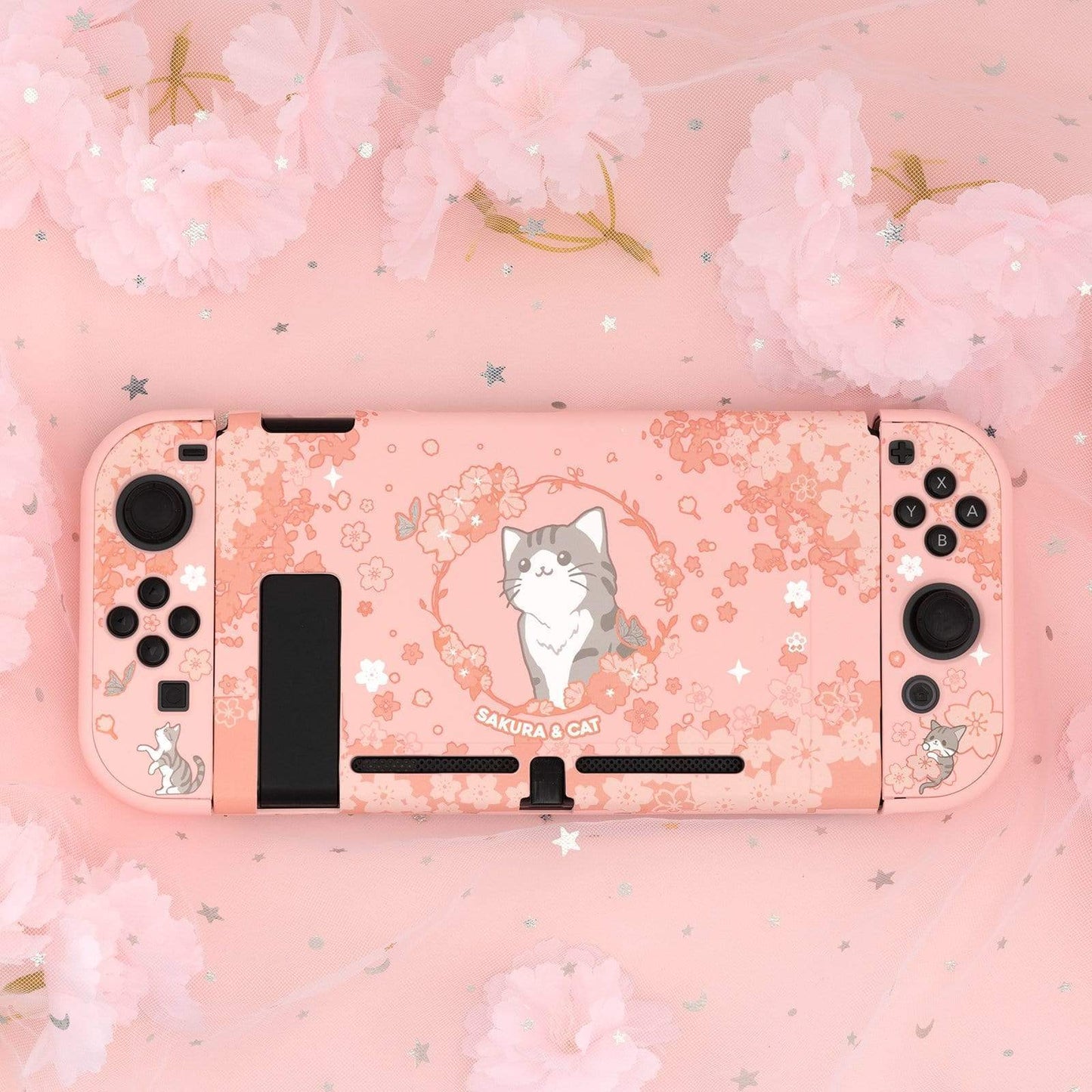 GeekShare Sakura Cat Protective Case