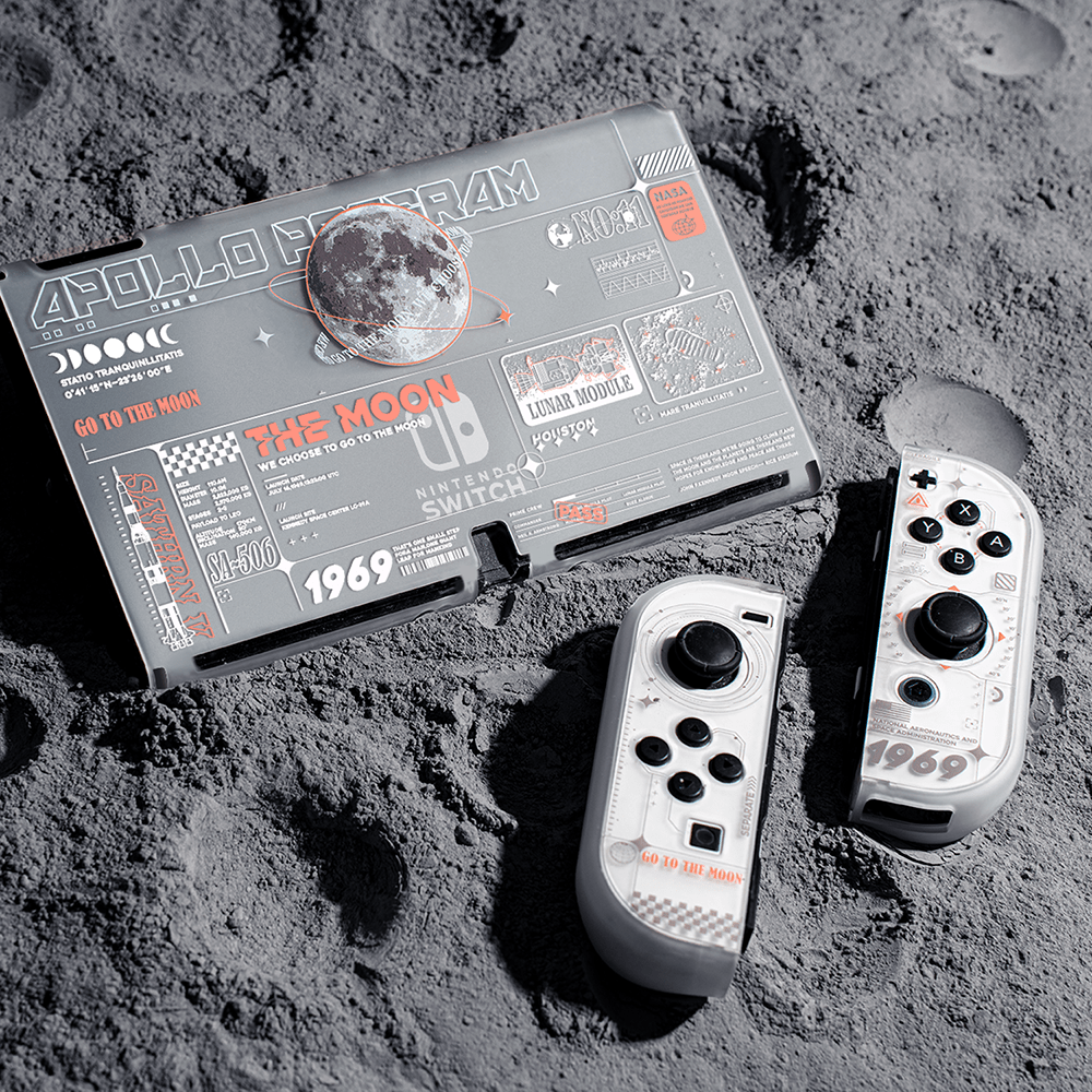 GeekShare Moon Exploration Protective Case for Switch OLED