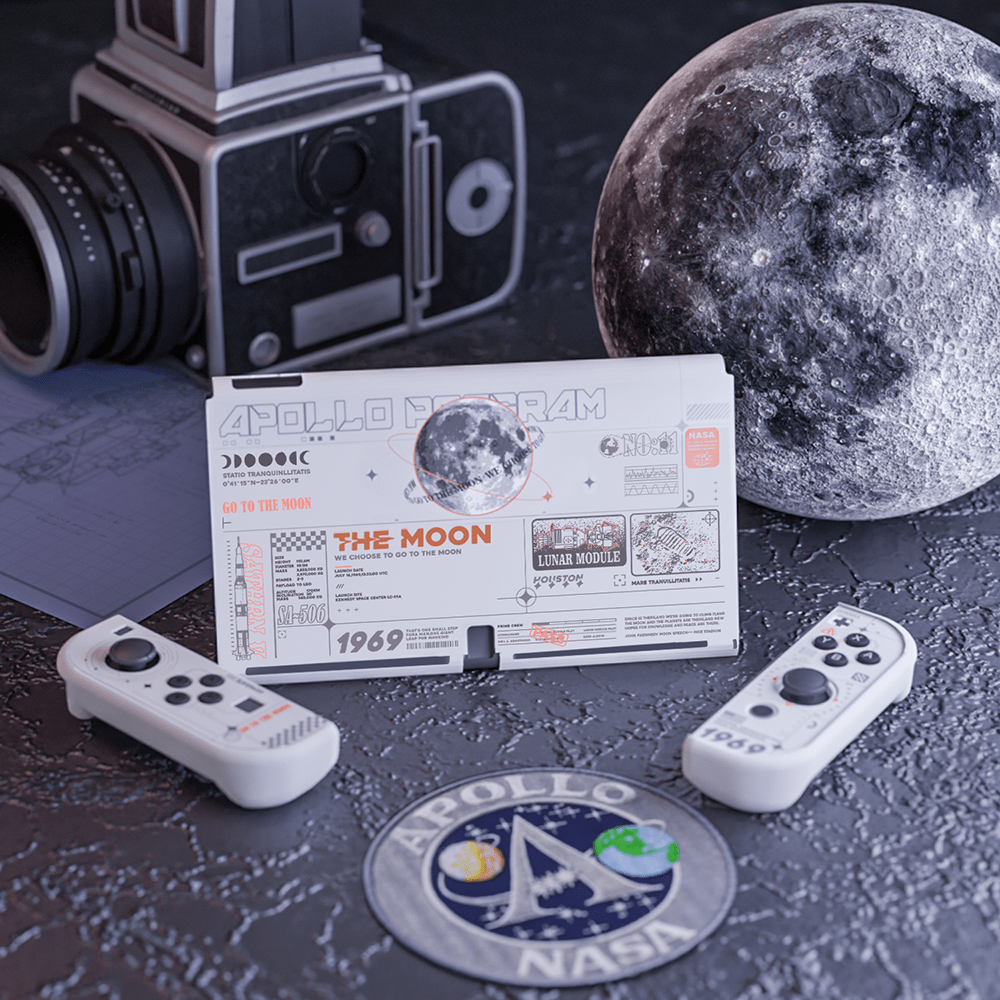 GeekShare Moon Exploration Protective Case for Switch OLED