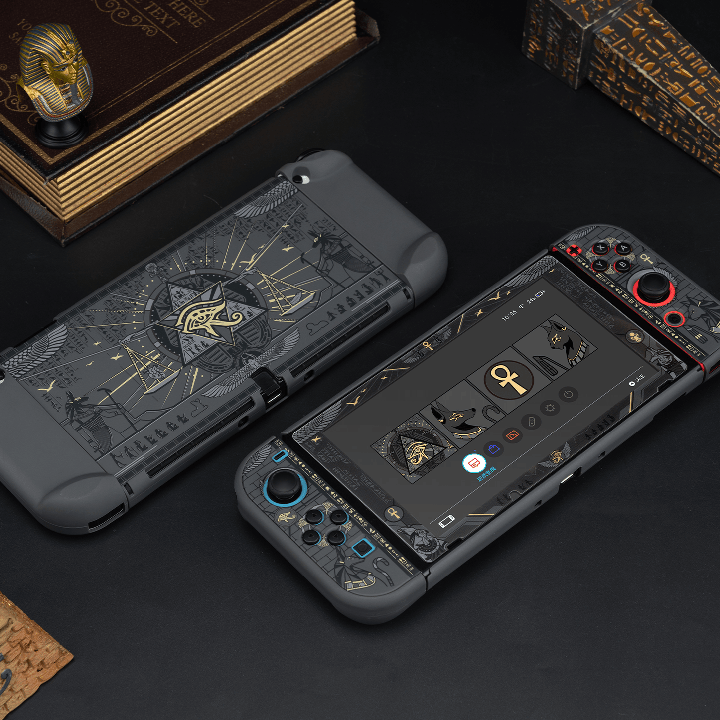 GeekShare Mysterious Kingdom Protective Case GeekShare Mysterious Kingdom Protective Case Cover for Nintendo Switch