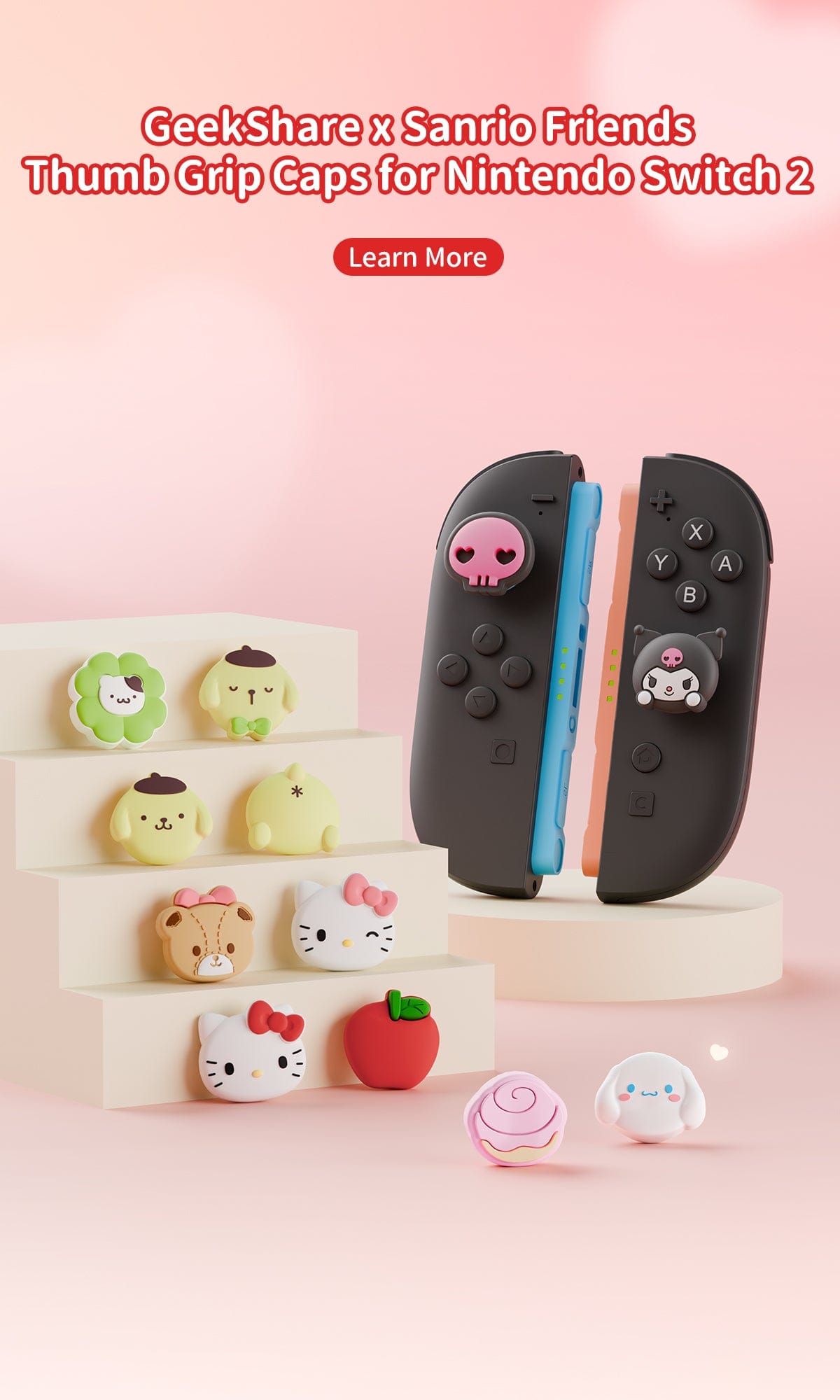 2026 Switch Thumb Grips | Button Caps