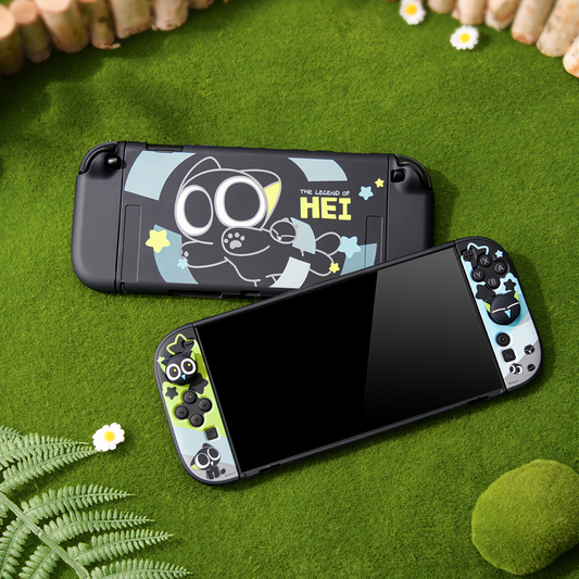 GeekShare x HEI Series Protective Case & Thumb Grip Caps & Carrying Bag for Switch 2
