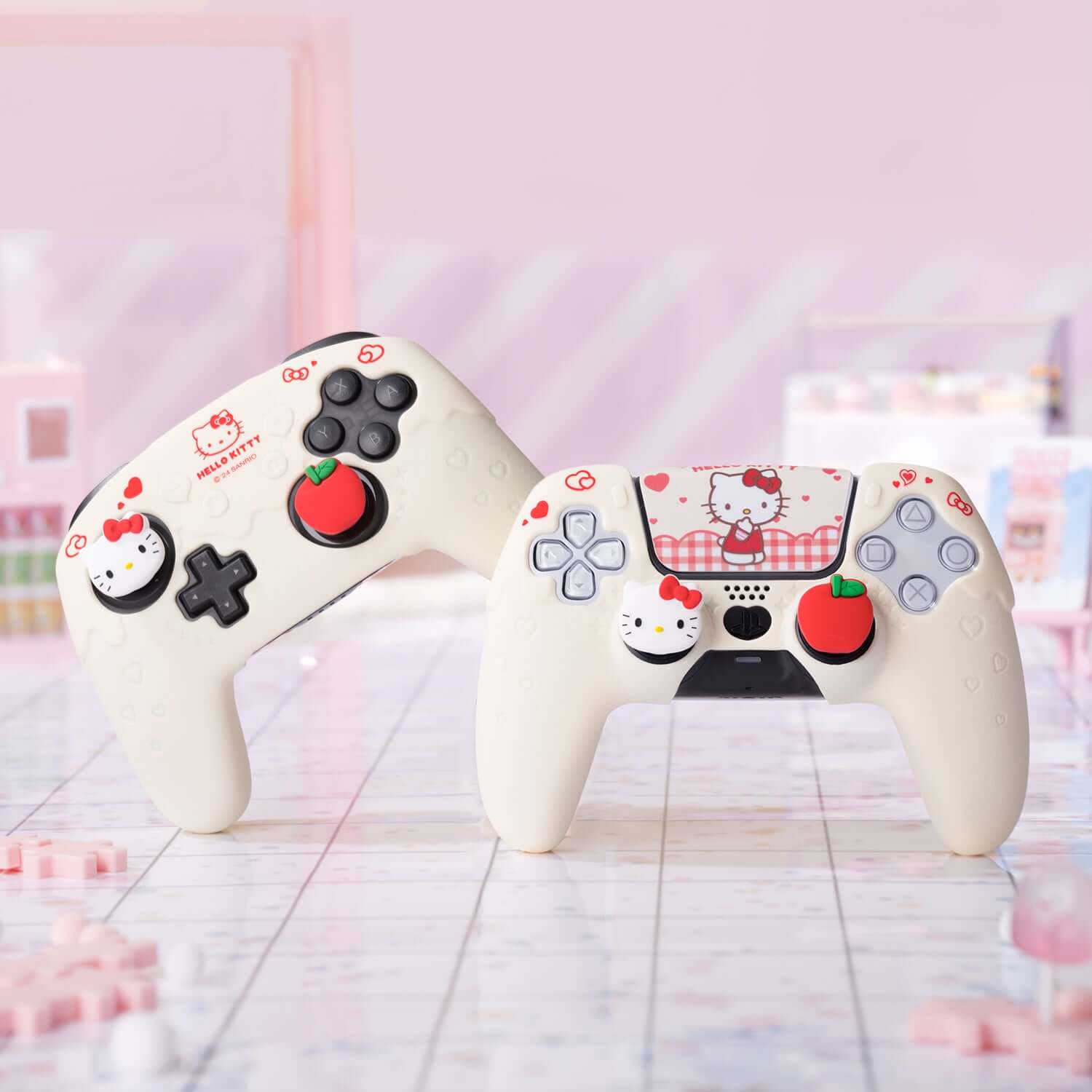 GeekShare x Sanrio PS5/NS Pro Skin- Hello Kitty