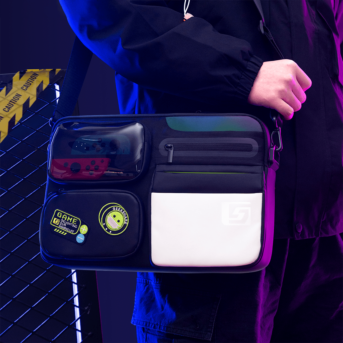 GeekShare Color Contrast Crossbody Bag-Innovator