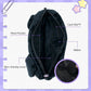 GeekShare Dark Black Bunny Plush Carrying Bag