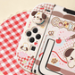 Bear Biscuit Bakery Collection Bear Bakery Protective Case & Thumb Grip Caps Switch 2
