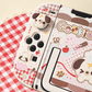Bear Biscuit Bakery Collection Bear Bakery Protective Case & Thumb Grip Caps Switch 2